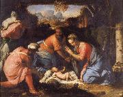 Francesco Salviati The Adoration of the Shepherds oil painting reproduction